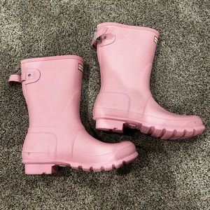 Hunter boots, size US 9, color - pink